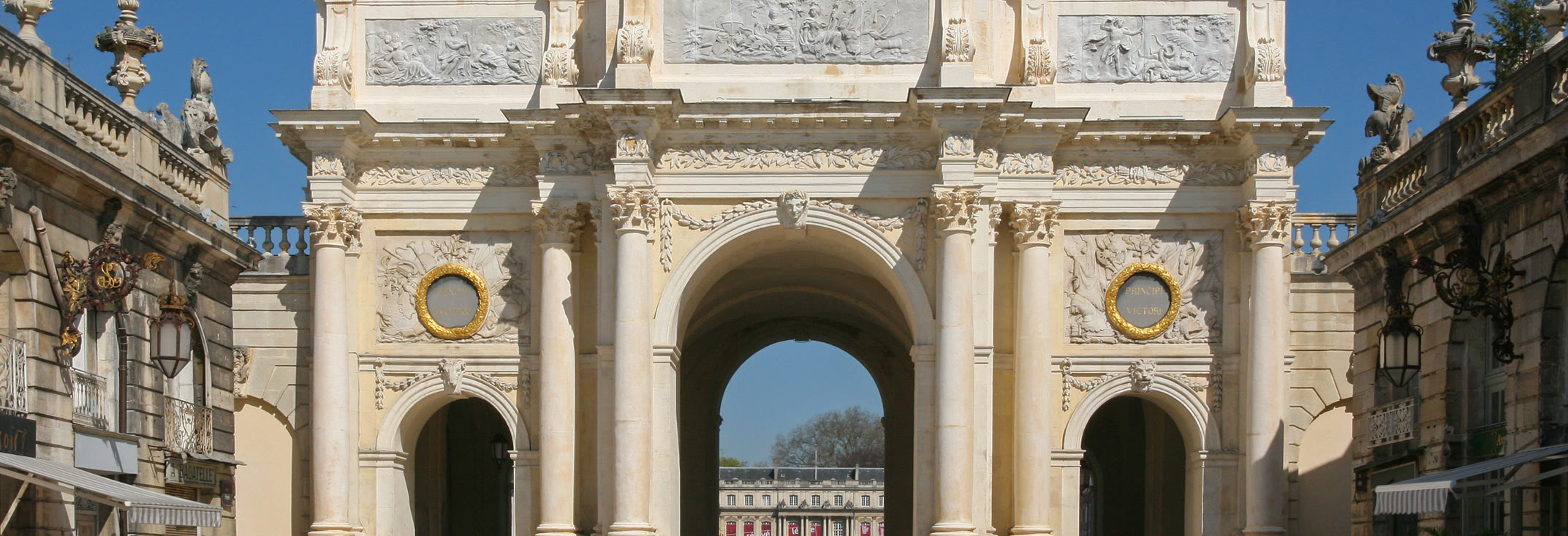 The Héré Arch, royal gateway to Place Stanislas