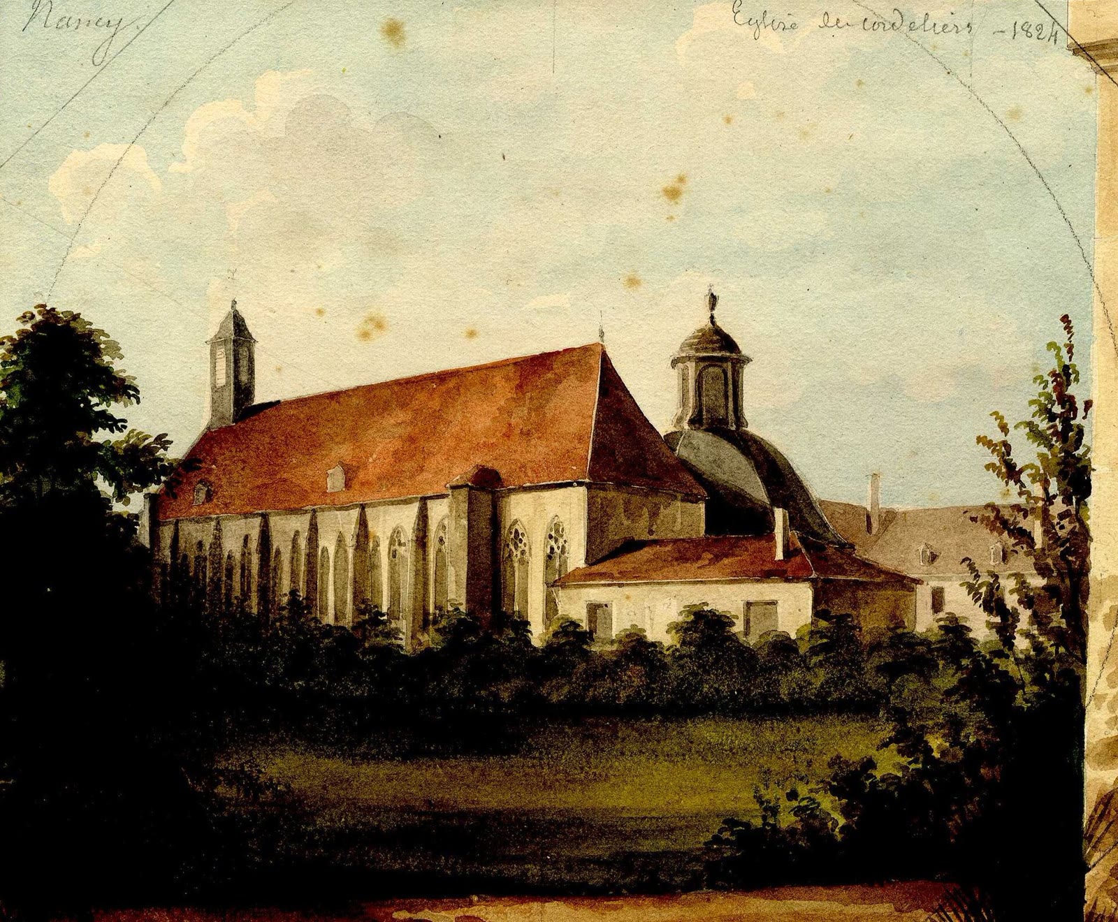 Die Kordelierkirche, Grablege der Herzöge von Lothringen