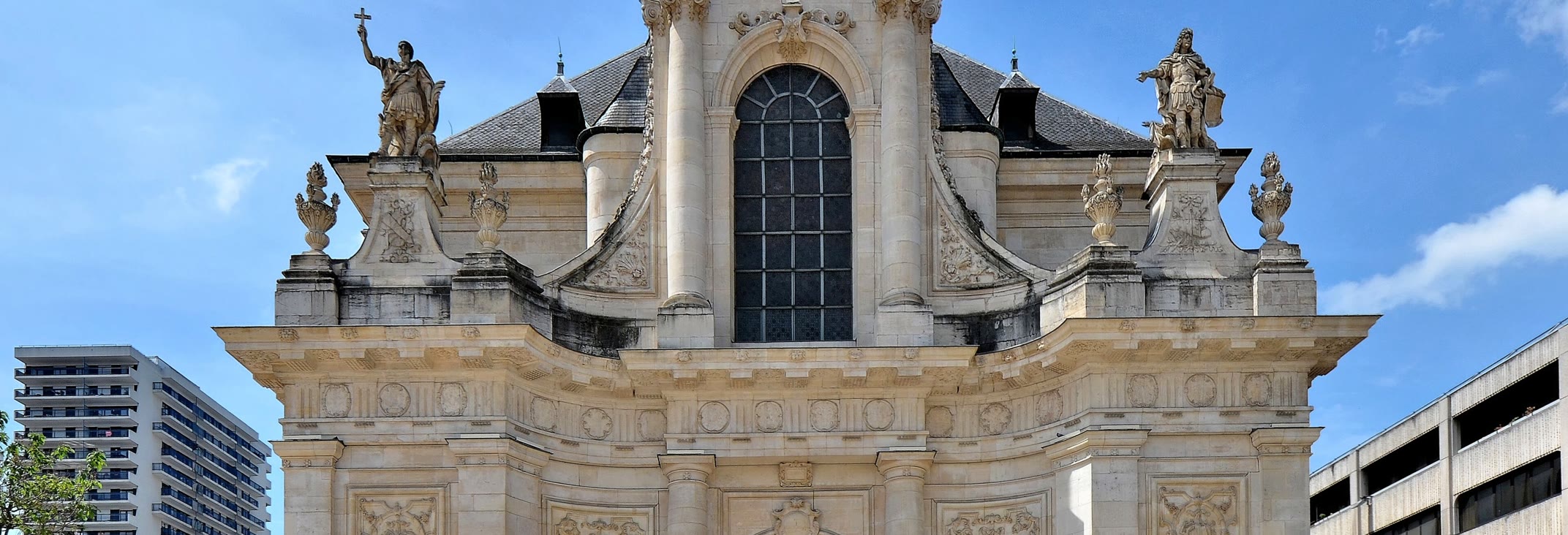 Saint-Sébastien Church and its Baroque façade