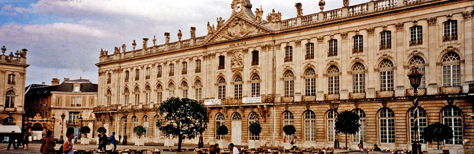 L'hôtel de ville de Nancy, façade royale de la place Stanislas