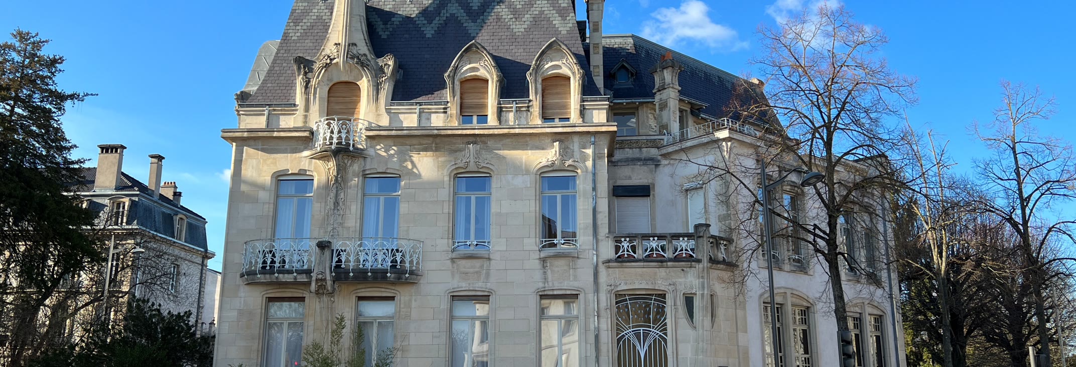 The Weissenburger building, an architect's Art Nouveau