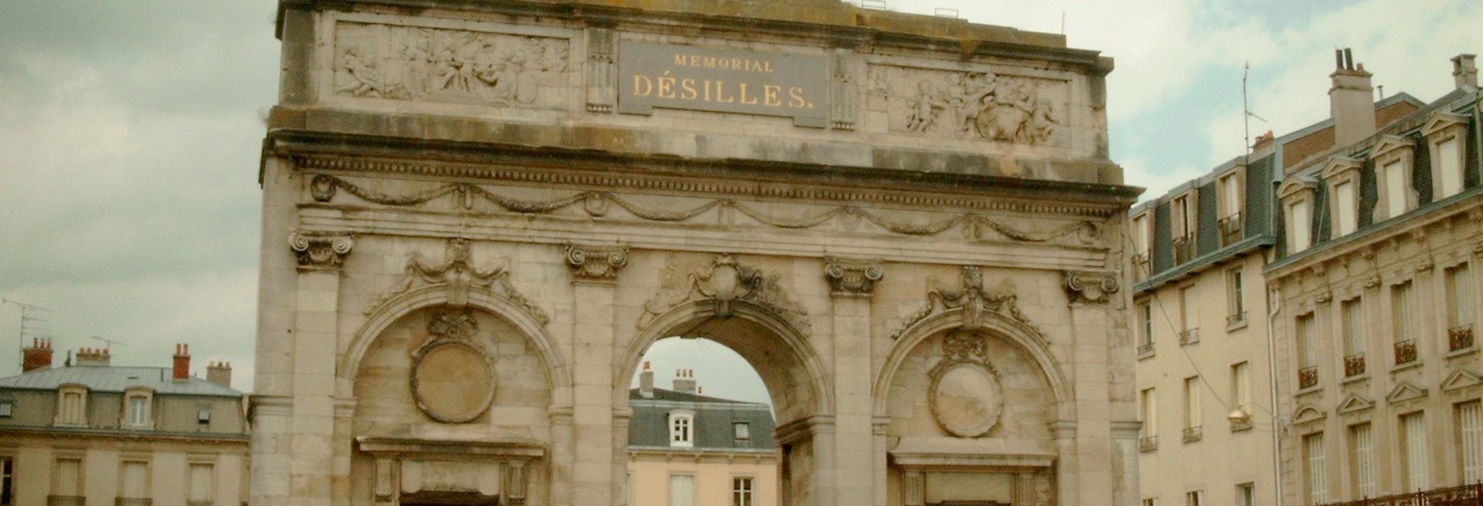 The Désilles memorial, a monumental gate of 1783