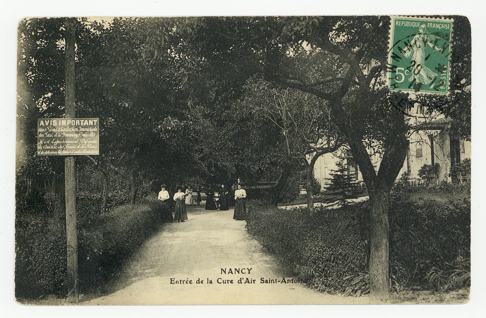 El parque de la Cure d'Air, balcón verde sobre Nancy