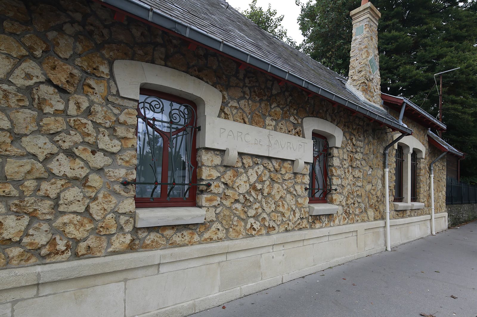 Le parc de Saurupt, quartier Art nouveau de Nancy
