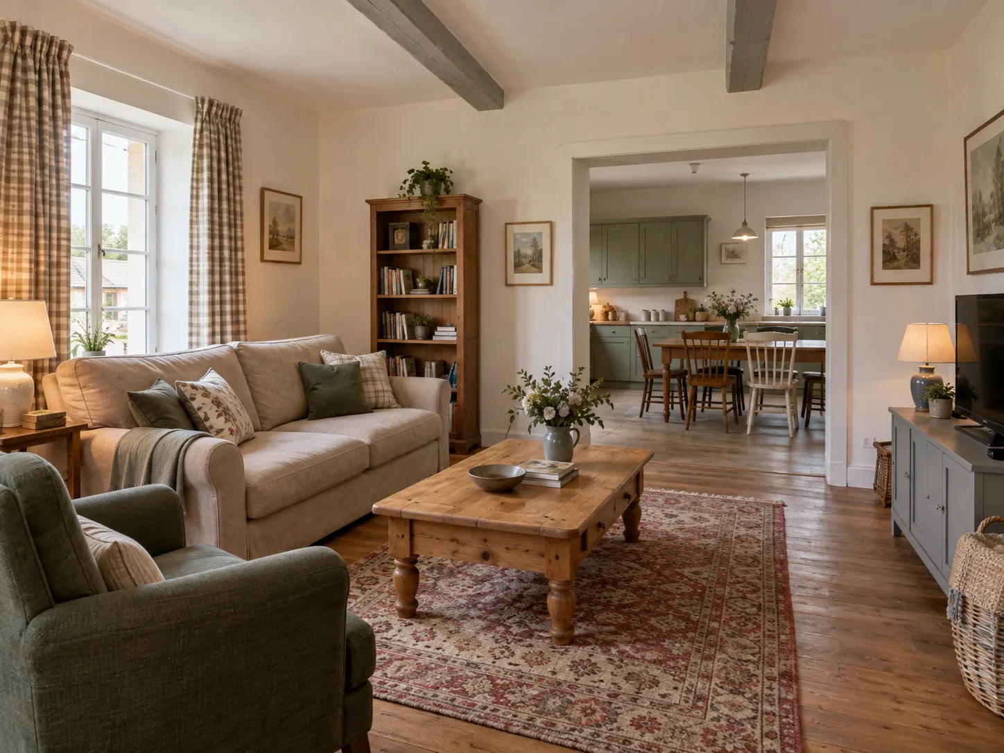 Appartement esprit campagne — 3 chambres