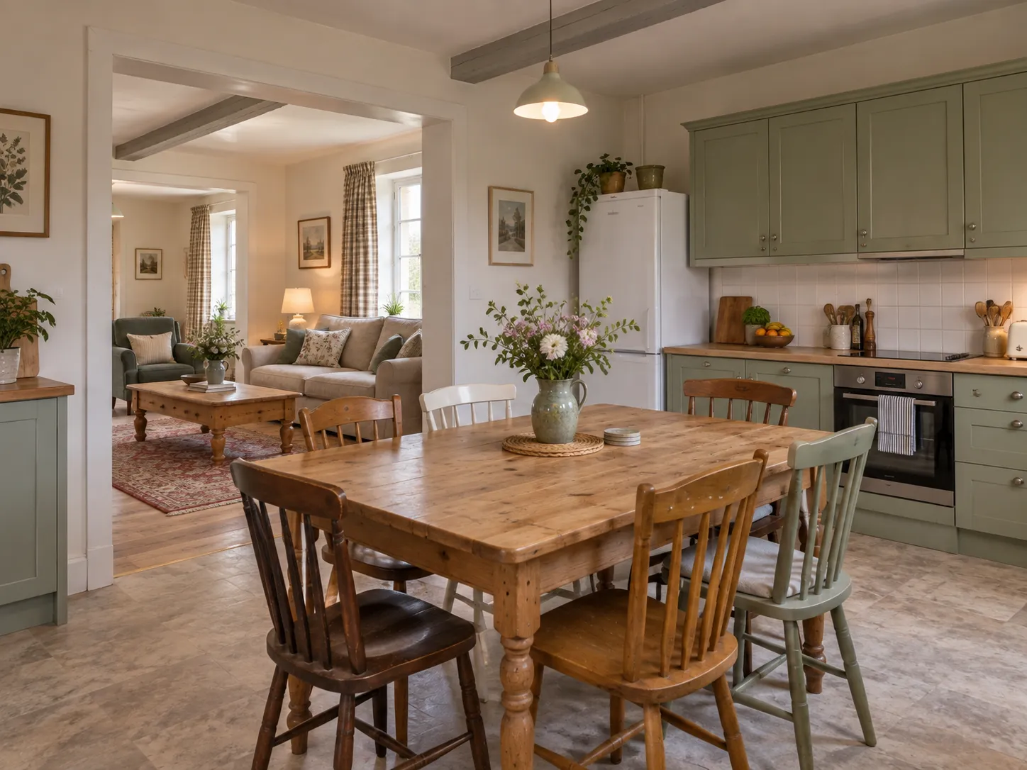 Appartement esprit campagne — 3 chambres